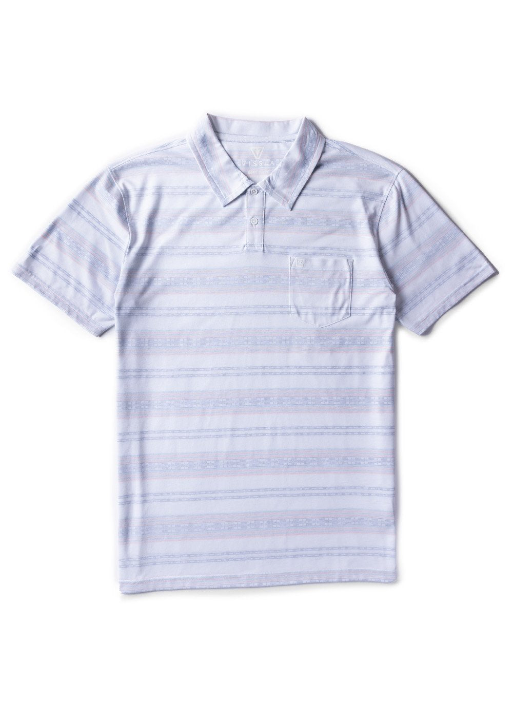 Vissla Hy-Lite Eco Drirelease Ss Polo Vintage White L
