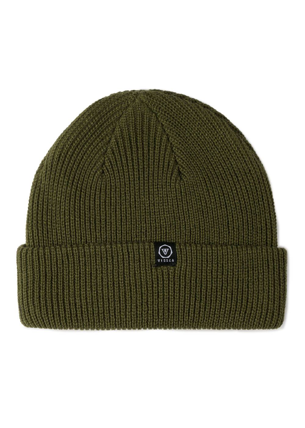 Vissla Trimline beanie Dark olive O S