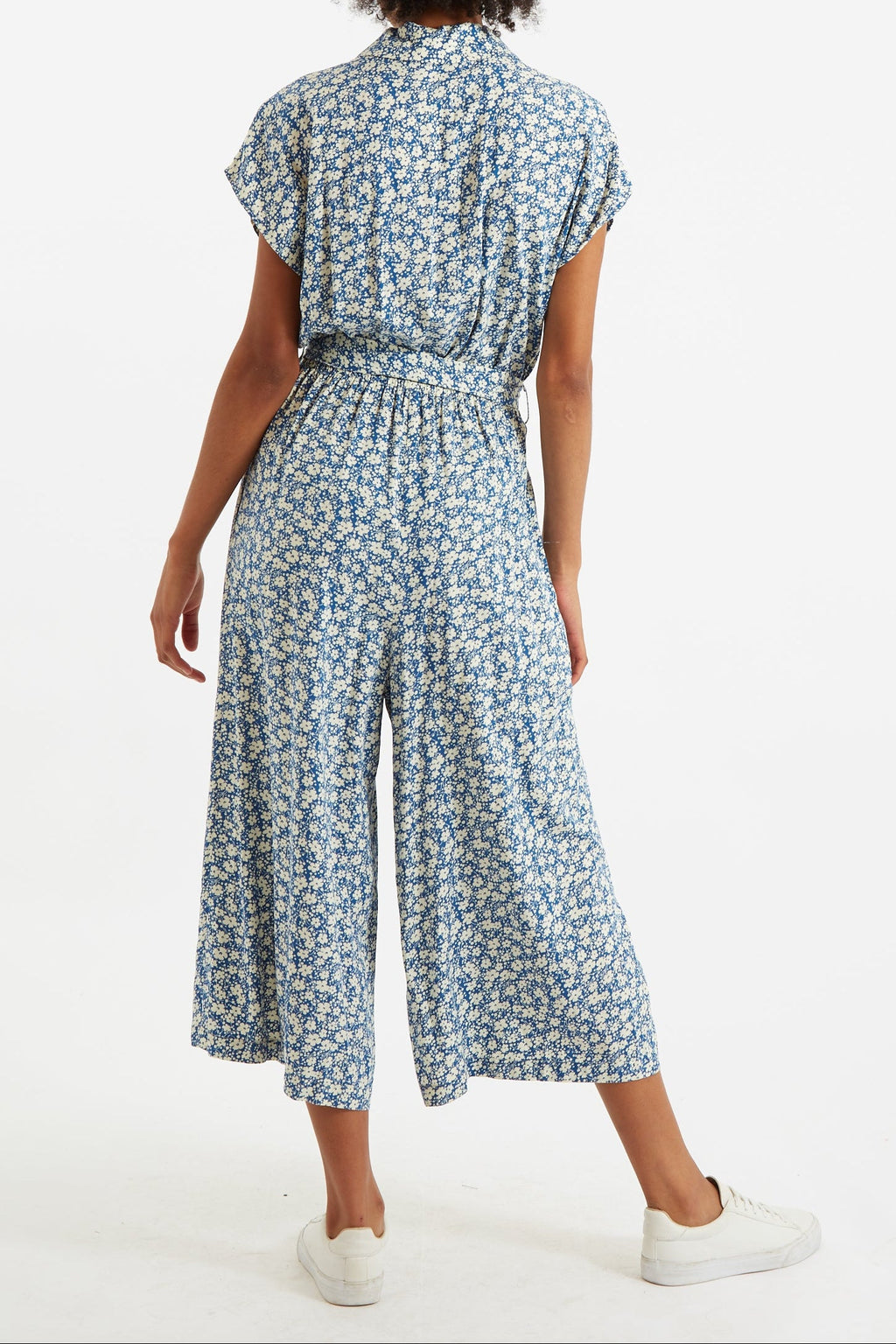 Mafalda Periwinkle Cropped Jumpsuit