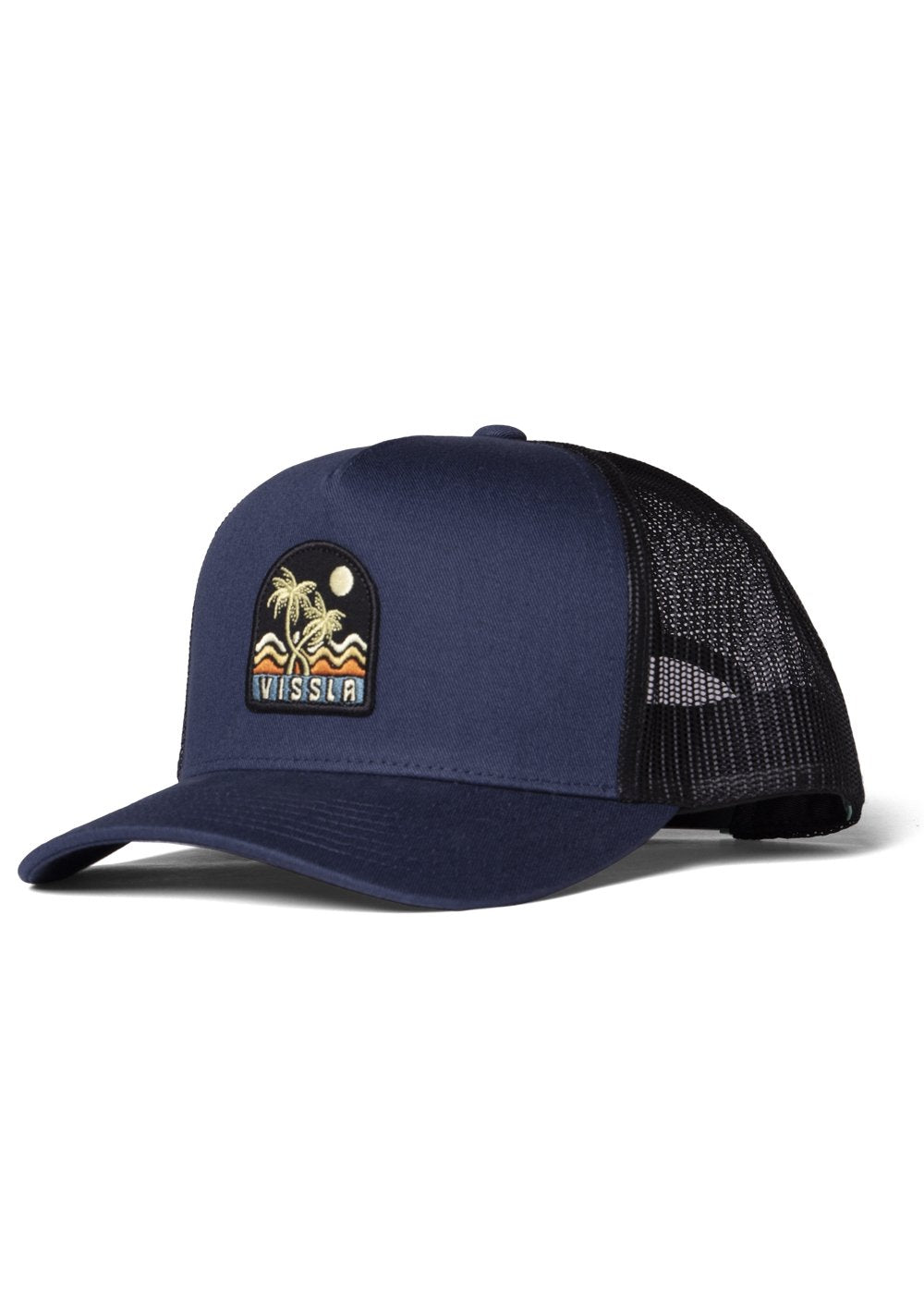 Vissla Solid Sets Eco Trucker Hat dark-naval one size