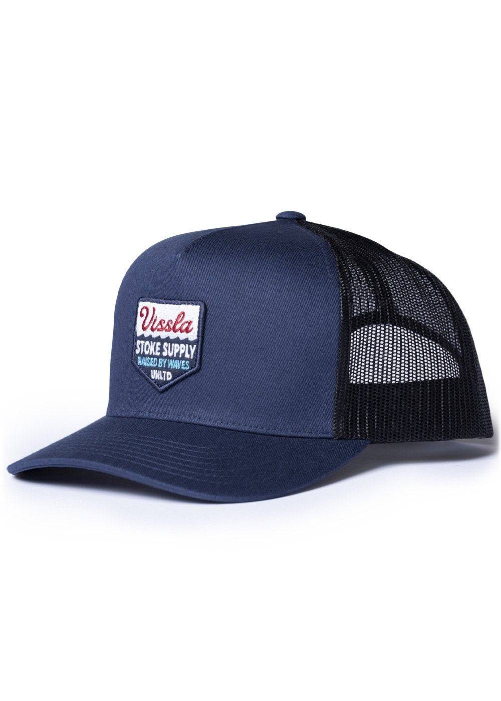 Vissla Solid Sets Eco Trucker Hat Naval one size