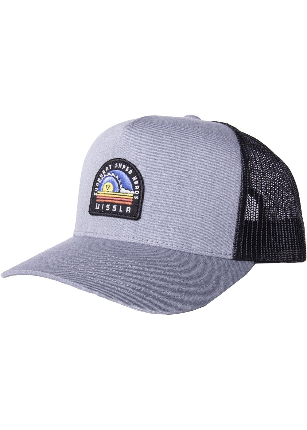 Vissla Solid Sets Eco Trucker Hat grey-heather one size