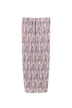 Maylis Line Print Pleat Mid Skirt