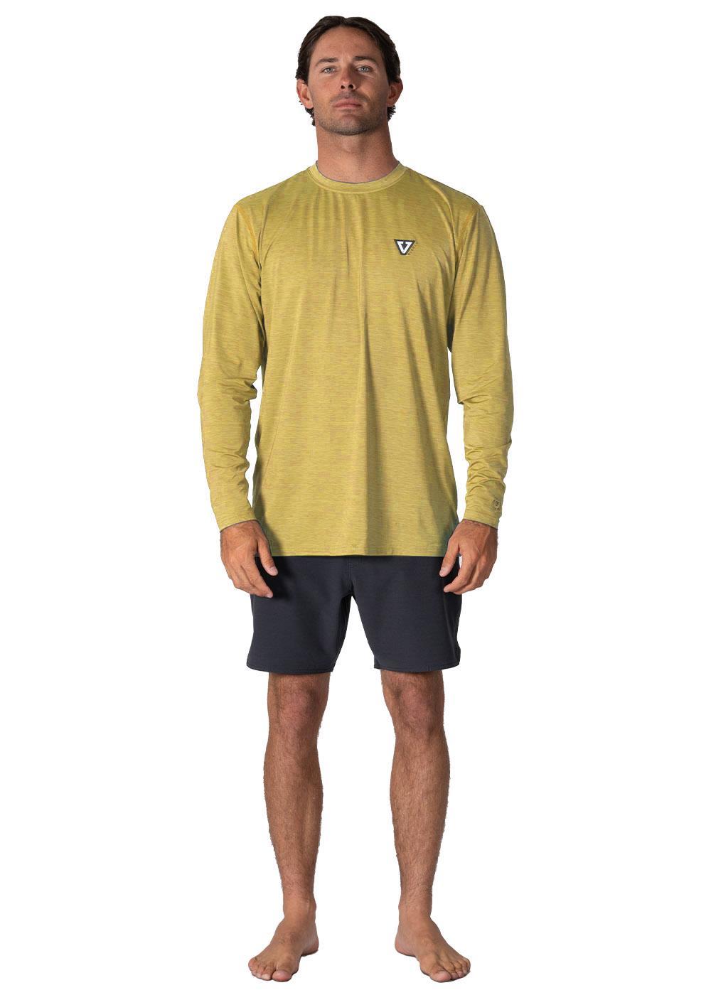 Vissla Twisted Eco L/S Lycra golden heather L