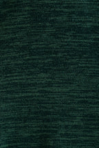 Moa Sustainable Marl Puff Sleeve V Neck Midi Dress - Green