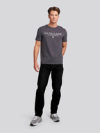 Mens 5 Pocket Regular Fit Denim Jeans in Black Wash