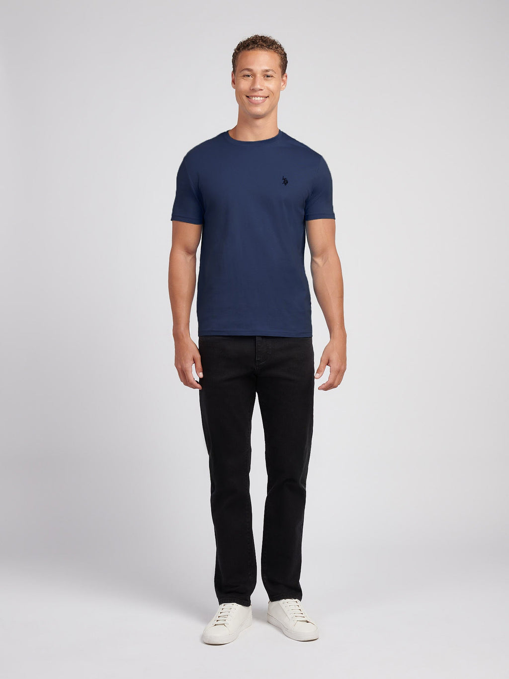 Mens Straight Fit Jean Black Wash