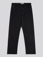 Mens Straight Fit Jean Black Wash