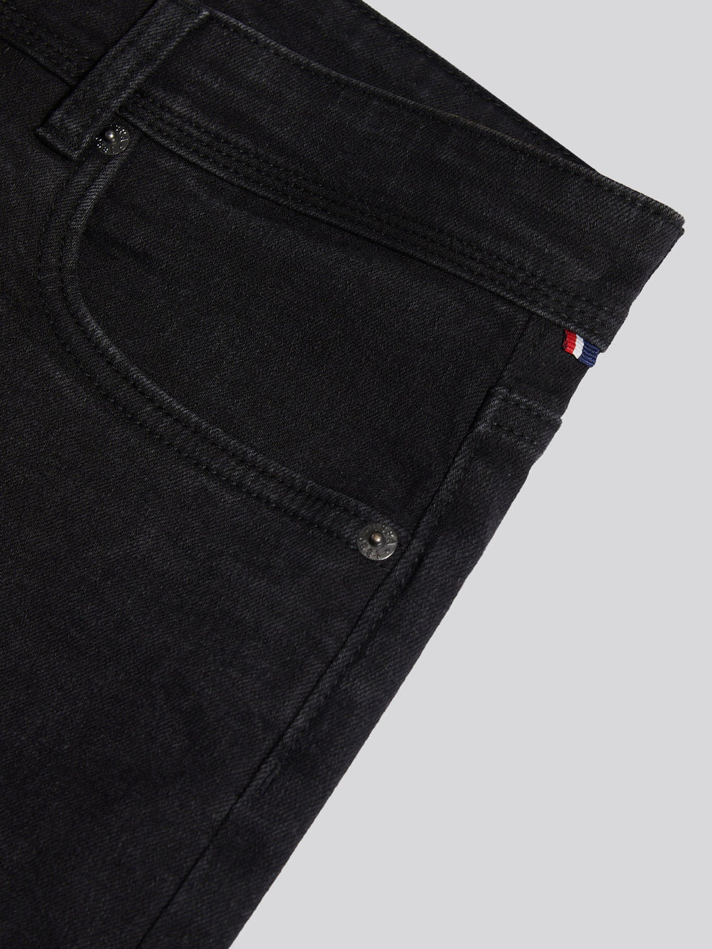 Mens Straight Fit Jean Black Wash