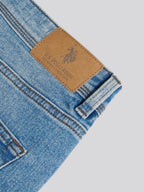 Mens Straight Fit Jean Blue Wash