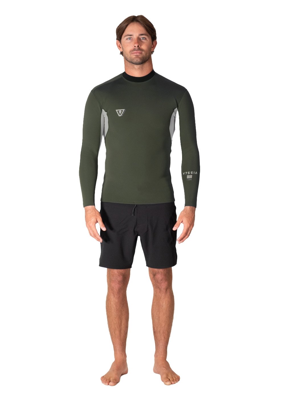 Vissla Natural Seas 1mm Ls Jacket army