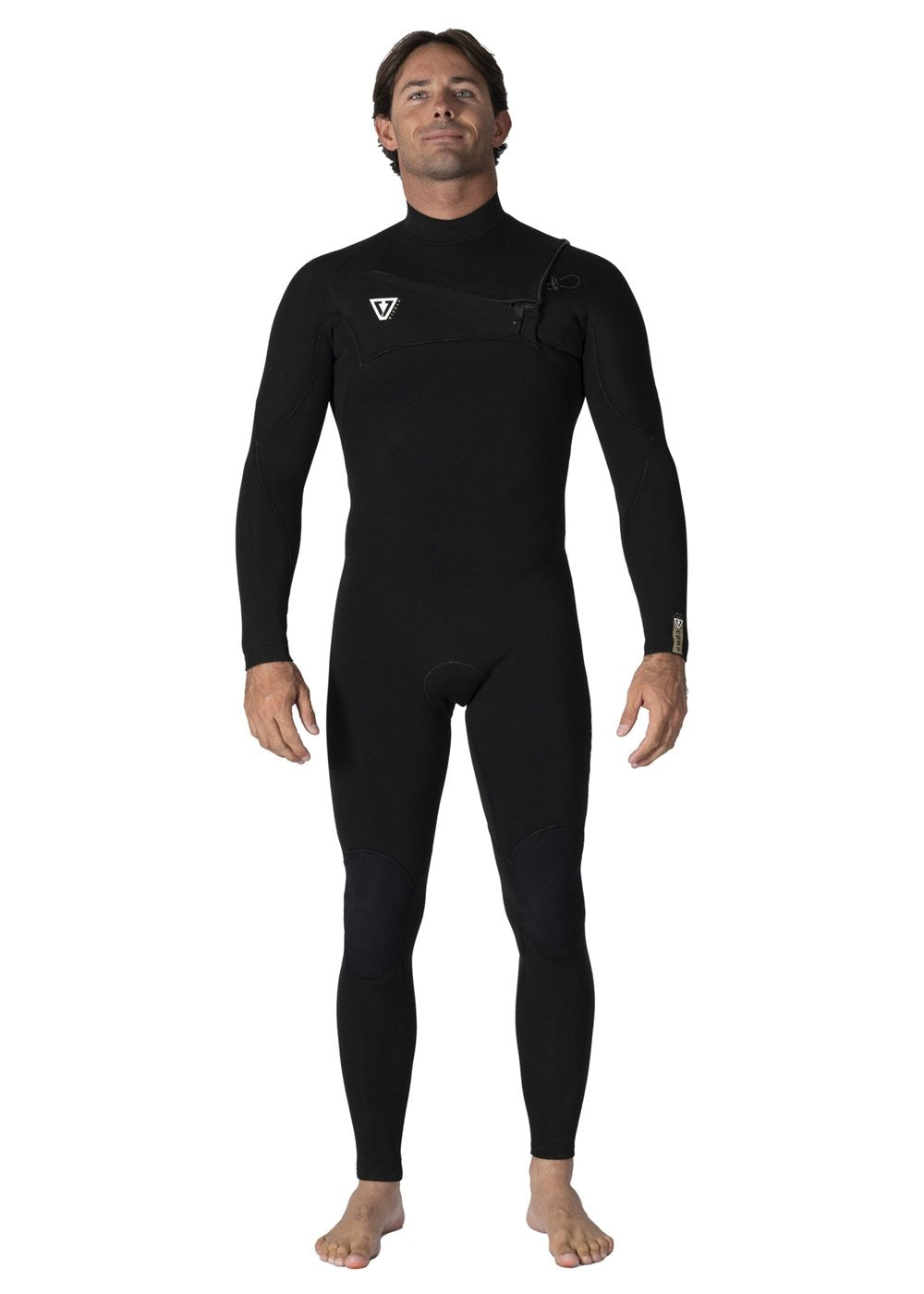 Vissla 7 Seas comp 3-2 Chest Zip Full Suit Black M