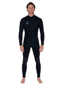 Vissla 7 Seas 3-2 Full Chest Zip Black