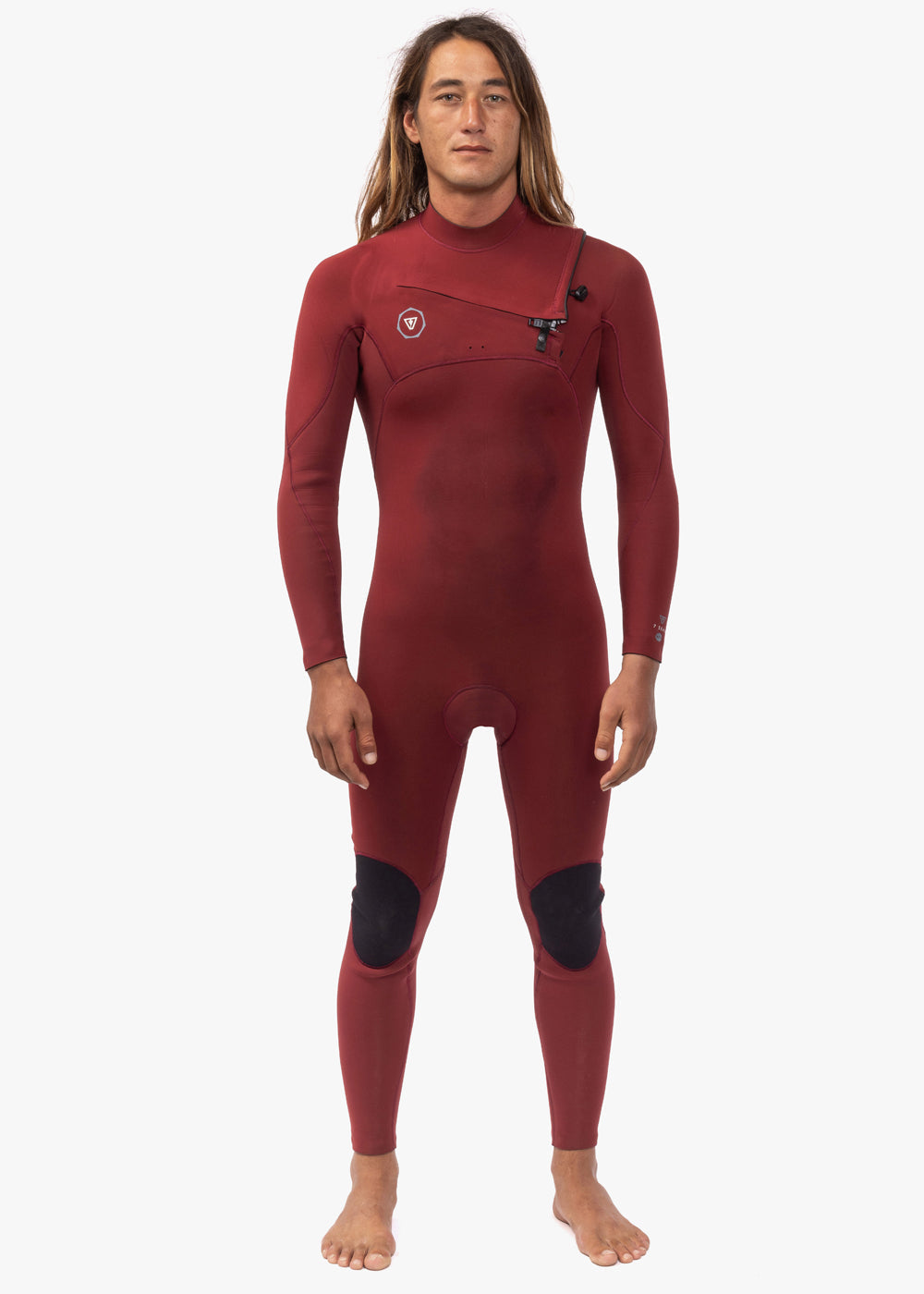 Vissla 7 Seas 5-4 full chest zip Blood