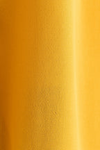 Octavia Crepe Petal Collar Blouse - Mustard