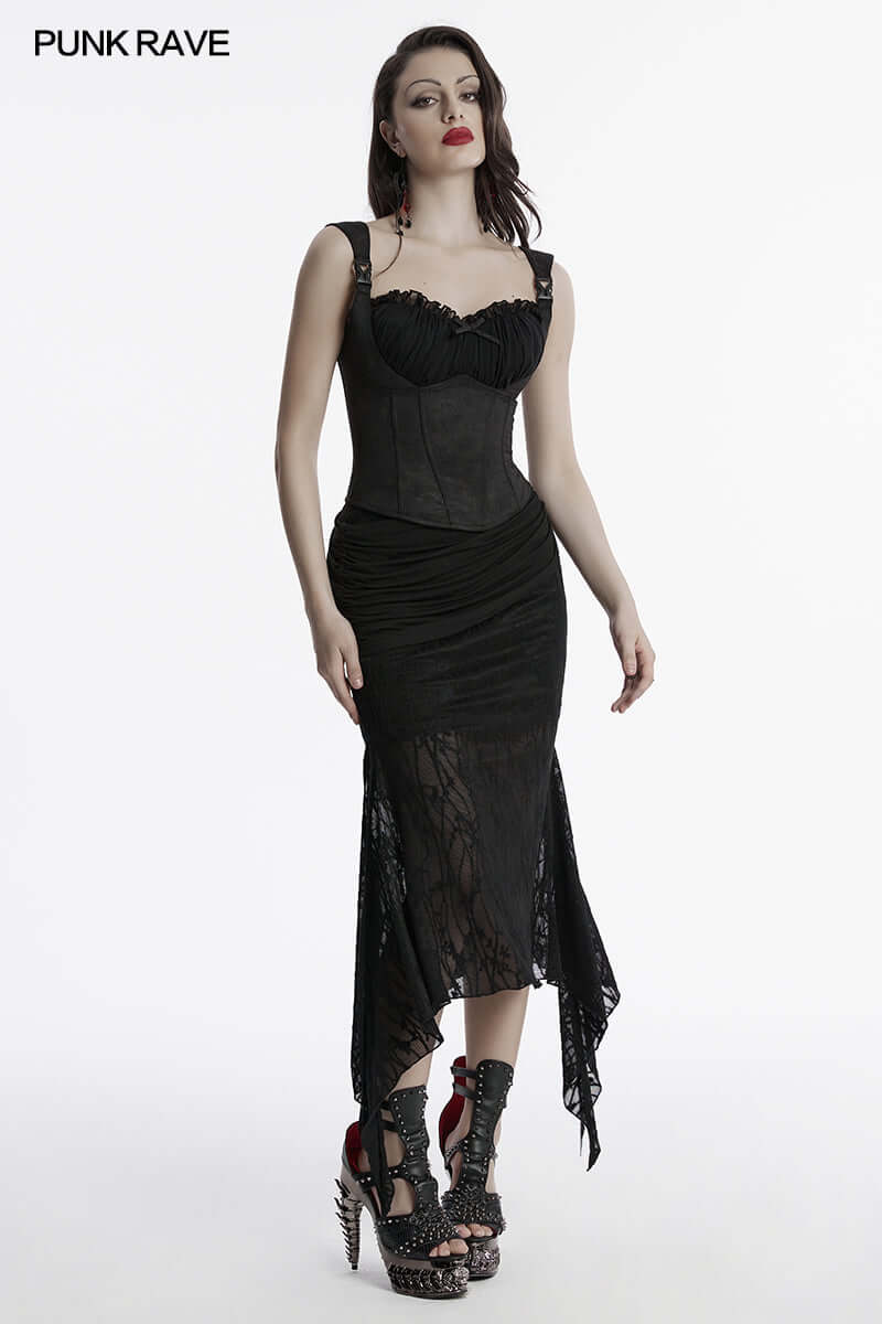 Punk Rave Arti Fishtail Skirt