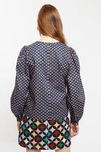 Louche Pax Jaipur Print Long Sleeved Blouse