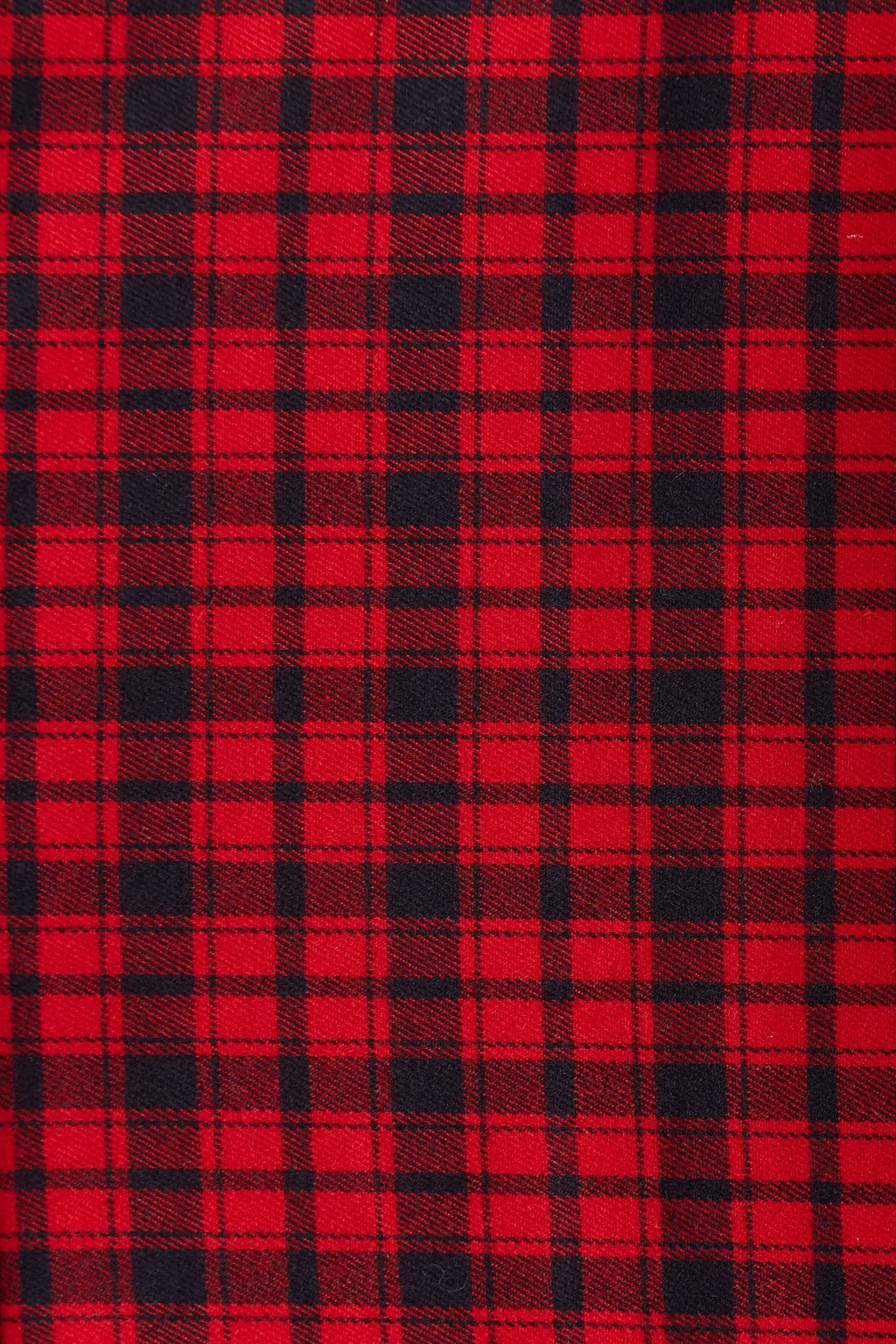Sassa Winter Gingham Tiered Mini Dress in Red and Black