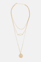 Louche Punk Style 3 Strand Necklace