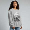 Brag Vintage Oregon Bear Sweatshirt Grey