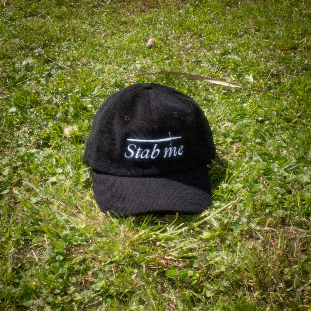 stab me - corduroy hat