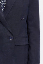 Riley Double Breasted Jacket Navy