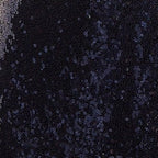 Louche Saro Sequin Midi Skirt - Navy