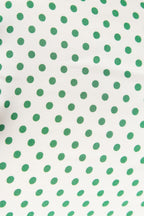 Louche Sorrel Polka Dot Print Long Sleeve Midi Dress
