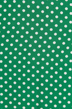 Louche Emmanuella Polka Dot Print Pull On Trouser
