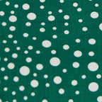 Louche Mara Spot It Print Ruffle Hem Wrap Midi Skirt Green