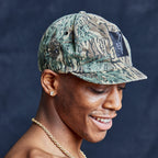 Vintage Stuart Trevor Tiger Style Camo Trucker Cap