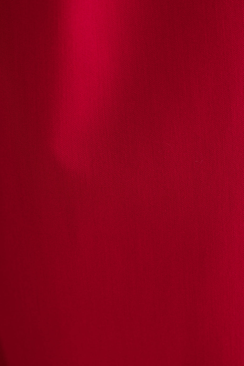 Tyler Fine Twill Pleat Front Wide Leg Trouser - Chilli Red