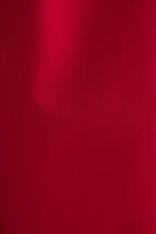 Tyler Fine Twill Pleat Front Wide Leg Trouser - Chilli Red
