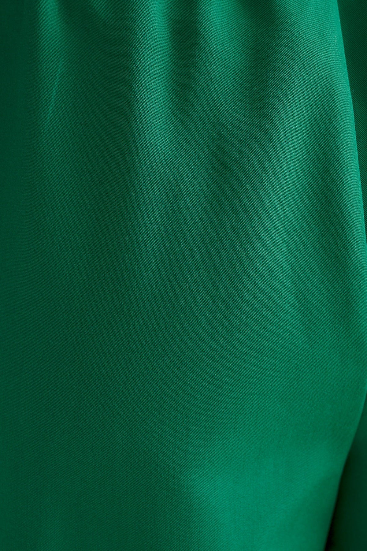 Tyler Fine Twill Pleat Front Wide Leg Trouser - Ivy Green