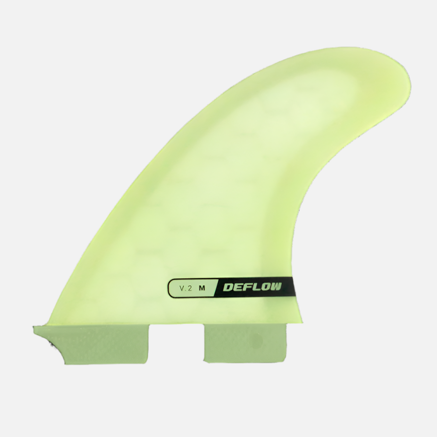 Deflow V.2 Thruster fins acid lemon twin tab