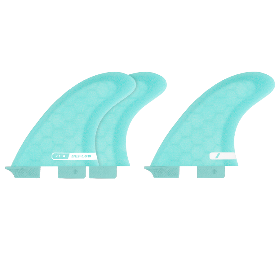 Deflow V.2 Thruster fins mint twin tab