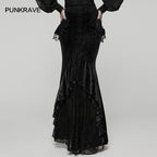Punk Rave Goth Gorgeous Fishtail Skirt