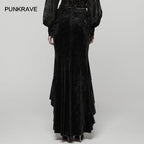 Punk Rave Goth Gorgeous Fishtail Skirt