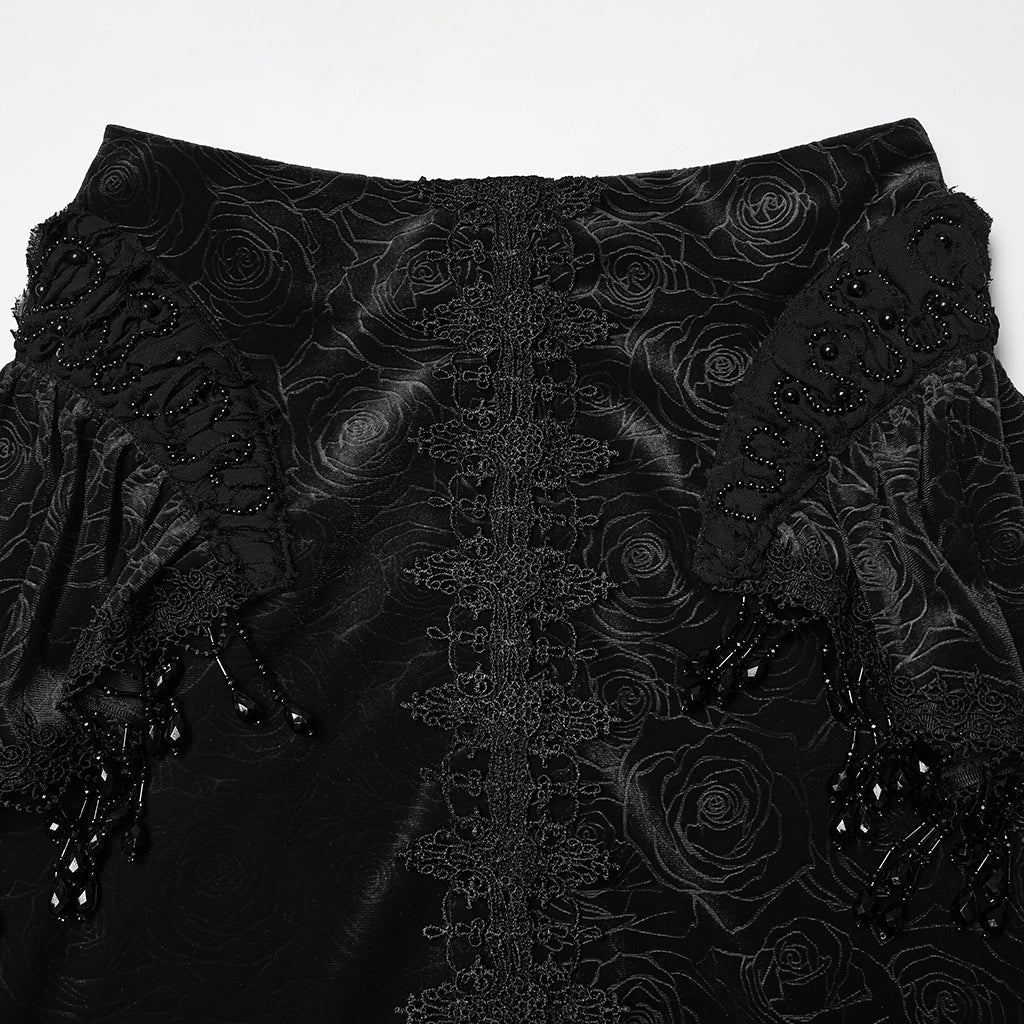 Punk Rave Goth Gorgeous Fishtail Skirt