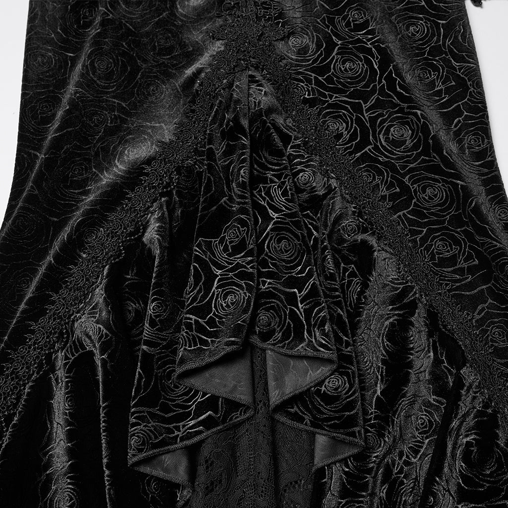 Punk Rave Goth Gorgeous Fishtail Skirt