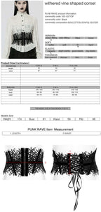 Punk Rave Bracken Waist Clincher