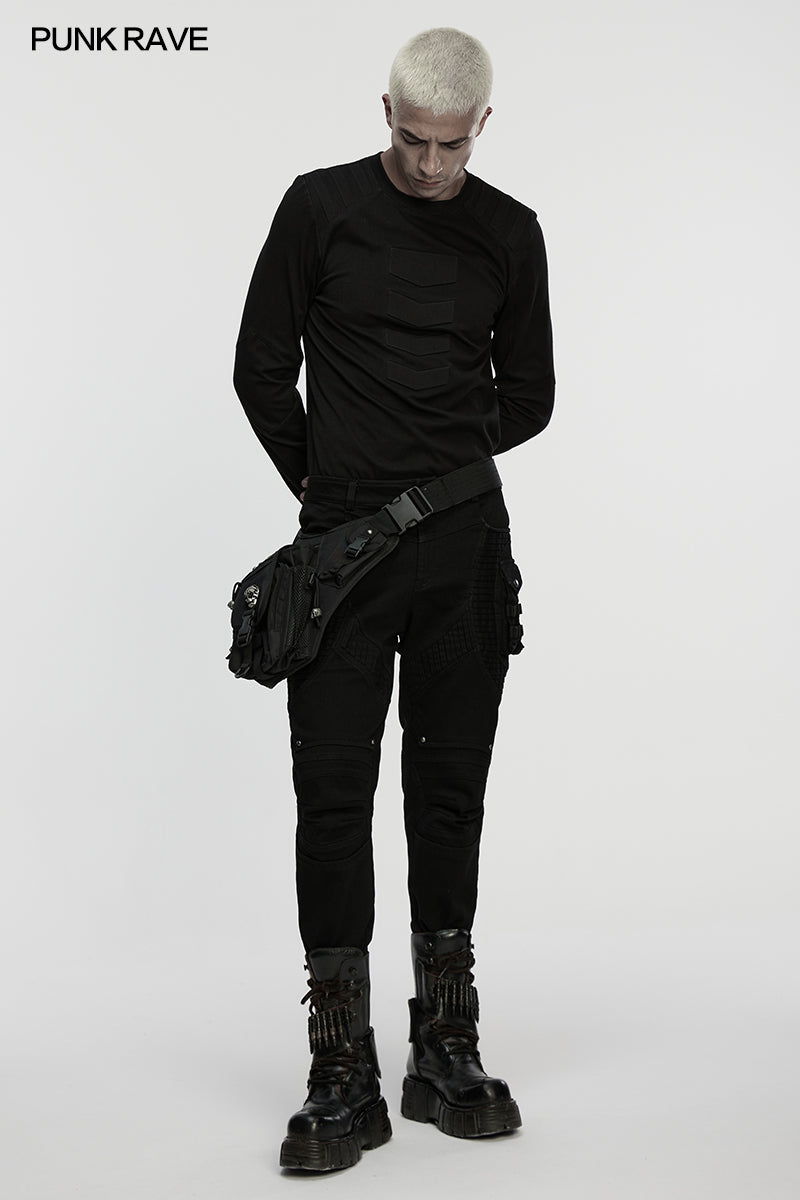 Punk Rave Techwear Skull Waist-Leg Bag