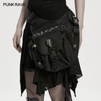Punk Rave Techwear Skull Waist-Leg Bag