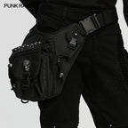 Punk Rave Techwear Skull Waist-Leg Bag
