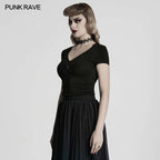 Punk Rave Armida V-neck T-shirt