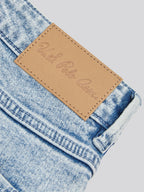 Womens Straight Fit Jean Stone Wash WUP