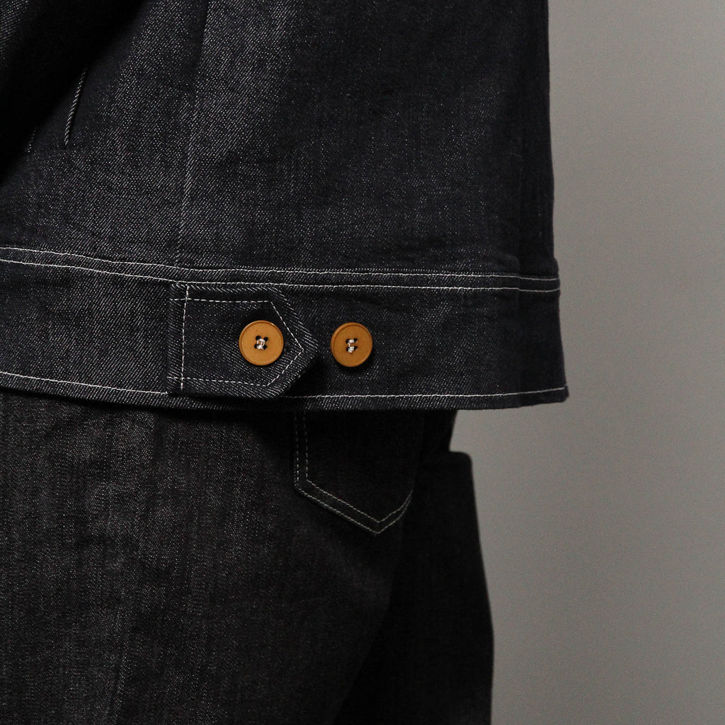Turner Long Sleeve Shacket - Denim Stay Blue