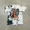 Vintage 00s Tupac T-Shirt Black/White Large