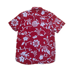Vintage WESC Hawaiian Short Sleeved Shirt Red Medium