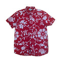Vintage WESC Hawaiian Short Sleeved Shirt Red Medium
